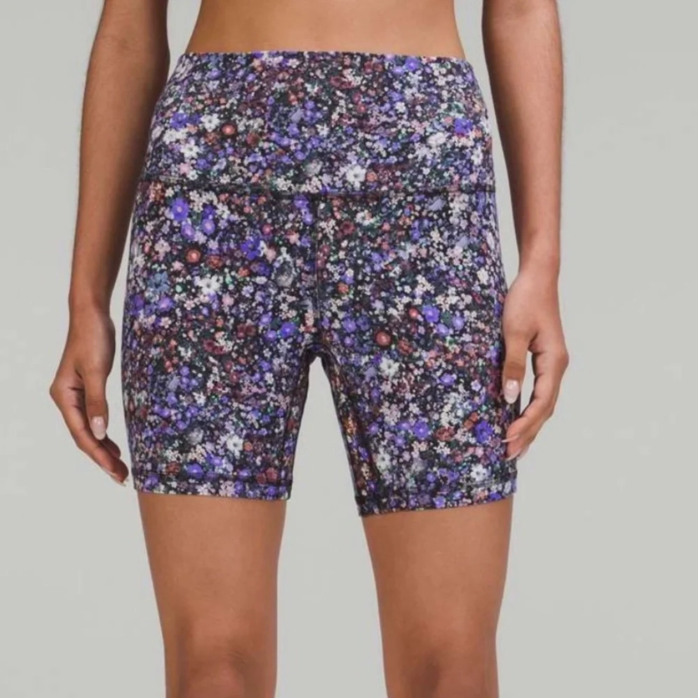 Lululemon Align High-Rise Short 7” Flower Burst Multi ~ Size 0